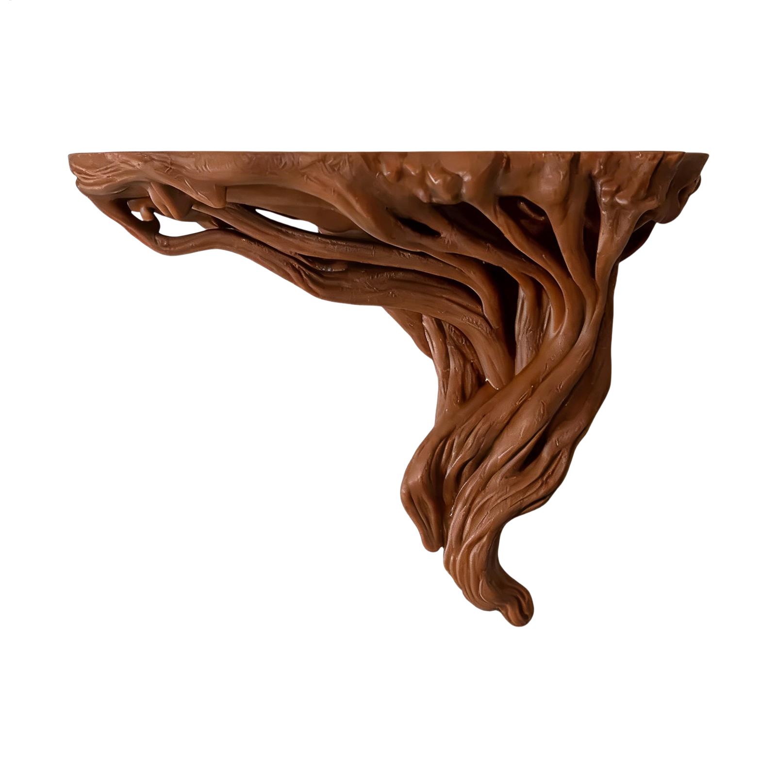 Tree Root Shaped Shelf Wall Ra - Home Bar Shelf ulasan dan harga