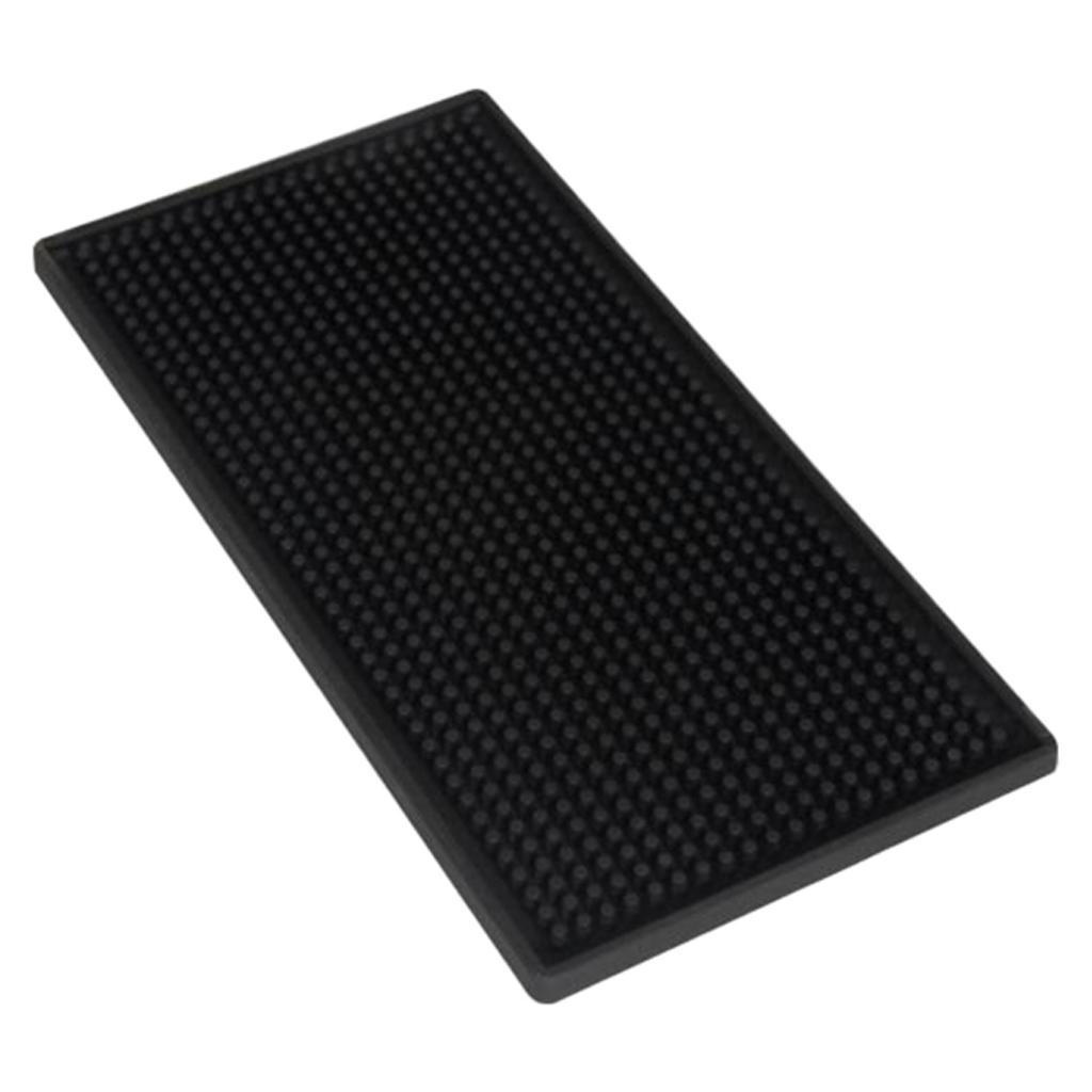 Black Bar Mat Non Slip Heat In - Home Bar Sink ulasan dan harga