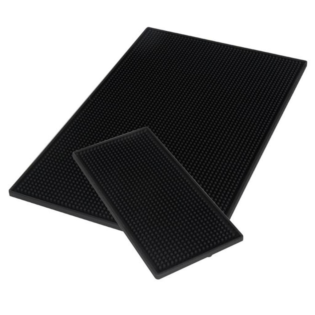 Black Bar Mat Non Slip Heat In - Home Bar Sink ulasan dan harga