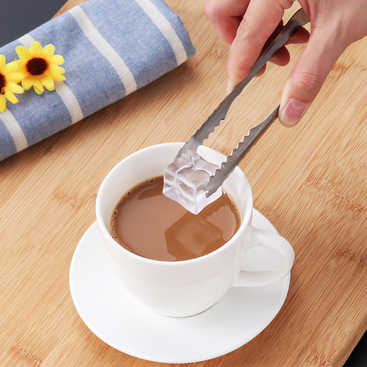 5Pcs Stainless Steel Ice Scoop - Home Bar Set ulasan dan harga
