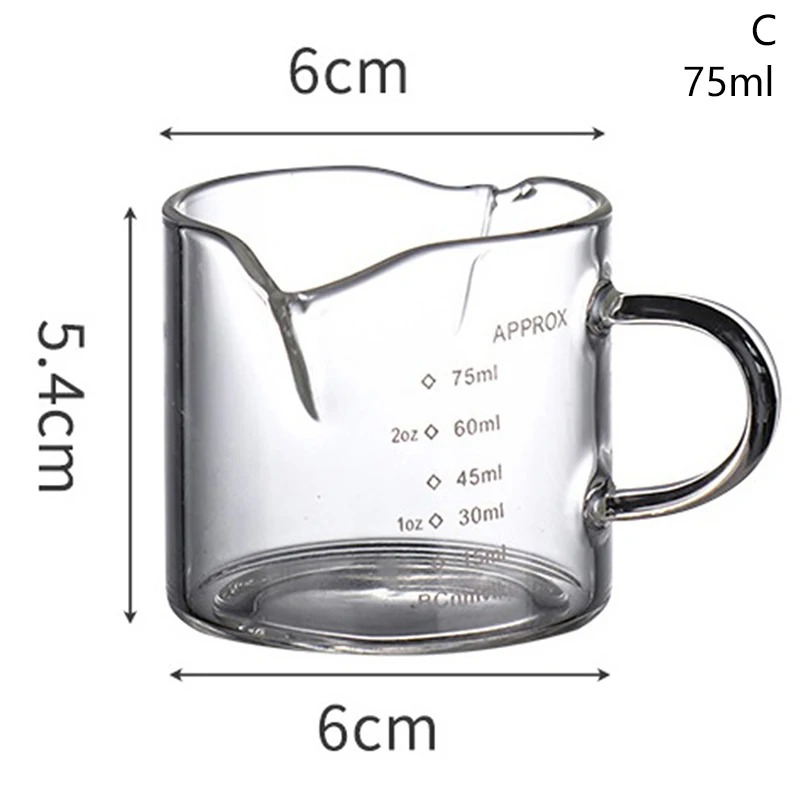 1/2pcs Espresso Cups 2.5oz Esp - Home Bar Set ulasan dan harga