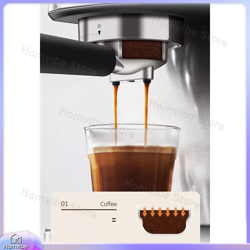 Stainless Steel Espresso 20 Ba - Home Bar And Coffee ulasan dan harga