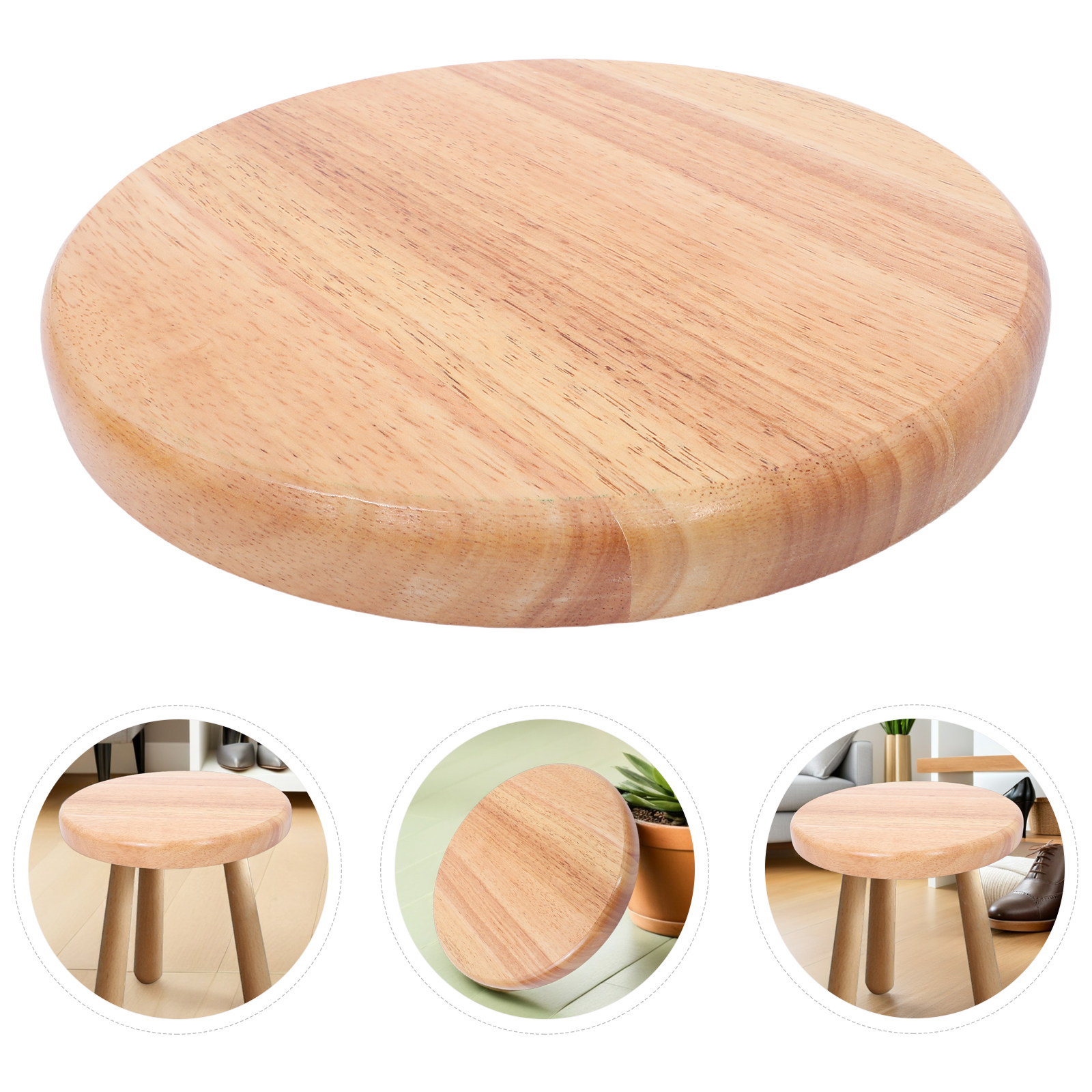 Wood Round Stool Seat Replacem - Home Bar Stools ulasan dan harga
