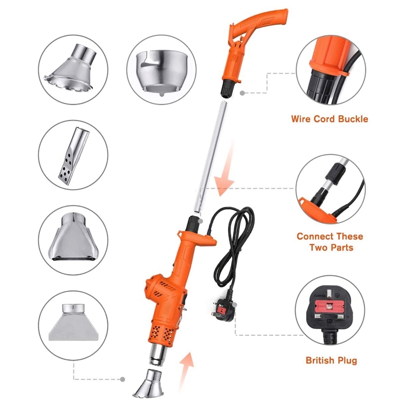 Electric Weed Burner 2000W Gar - Home Bar Supplies ulasan dan harga