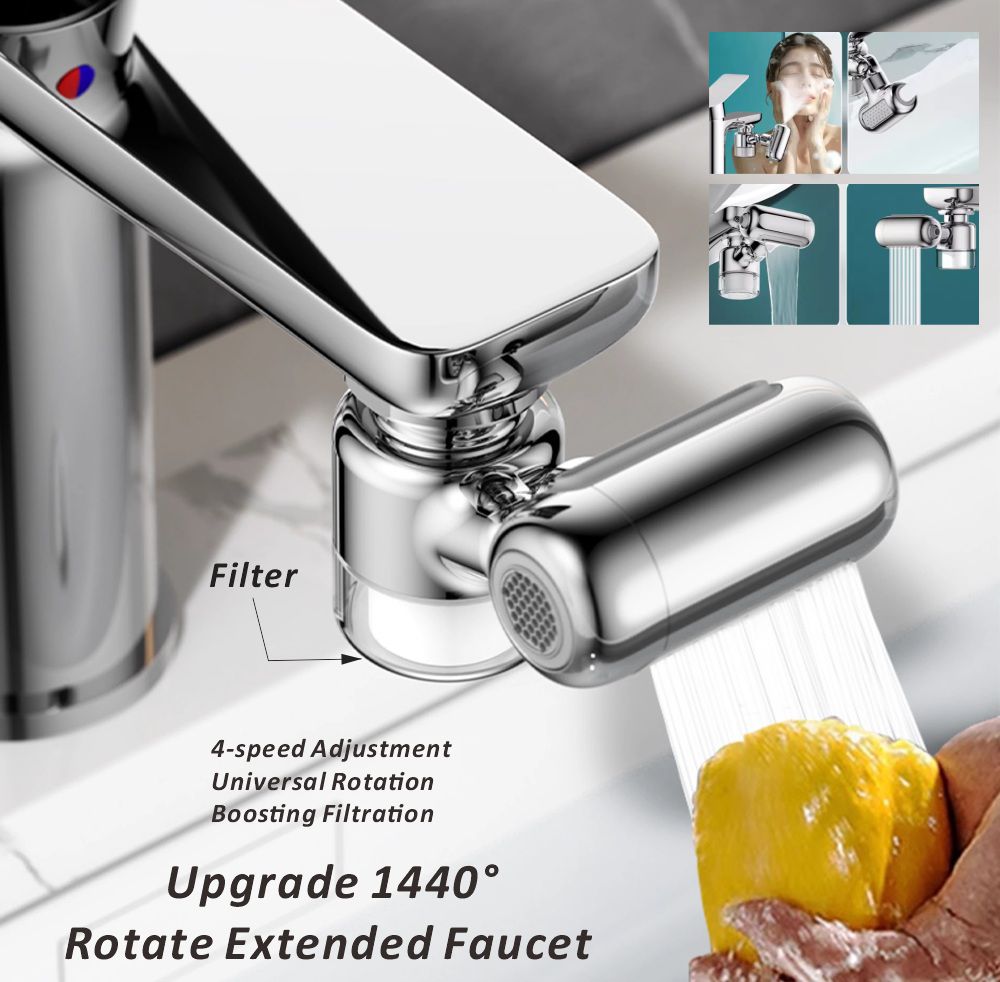 New Metal 1440°Universal Rotat - Home Bar Sink ulasan dan harga