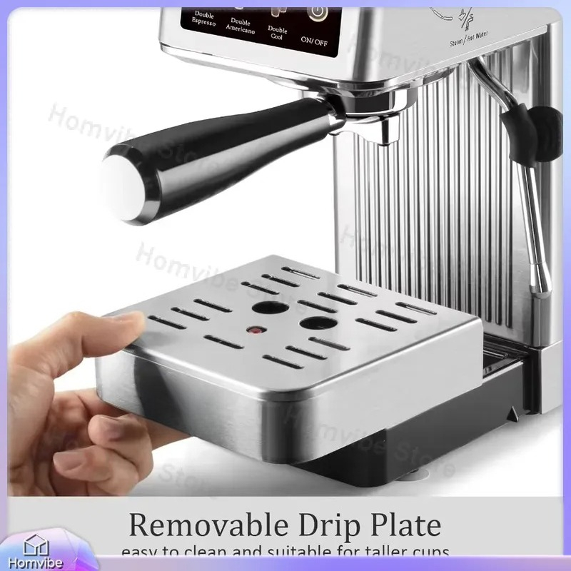 Compact 20 Bar Espresso Machin - Home Bar And Coffee ulasan dan harga