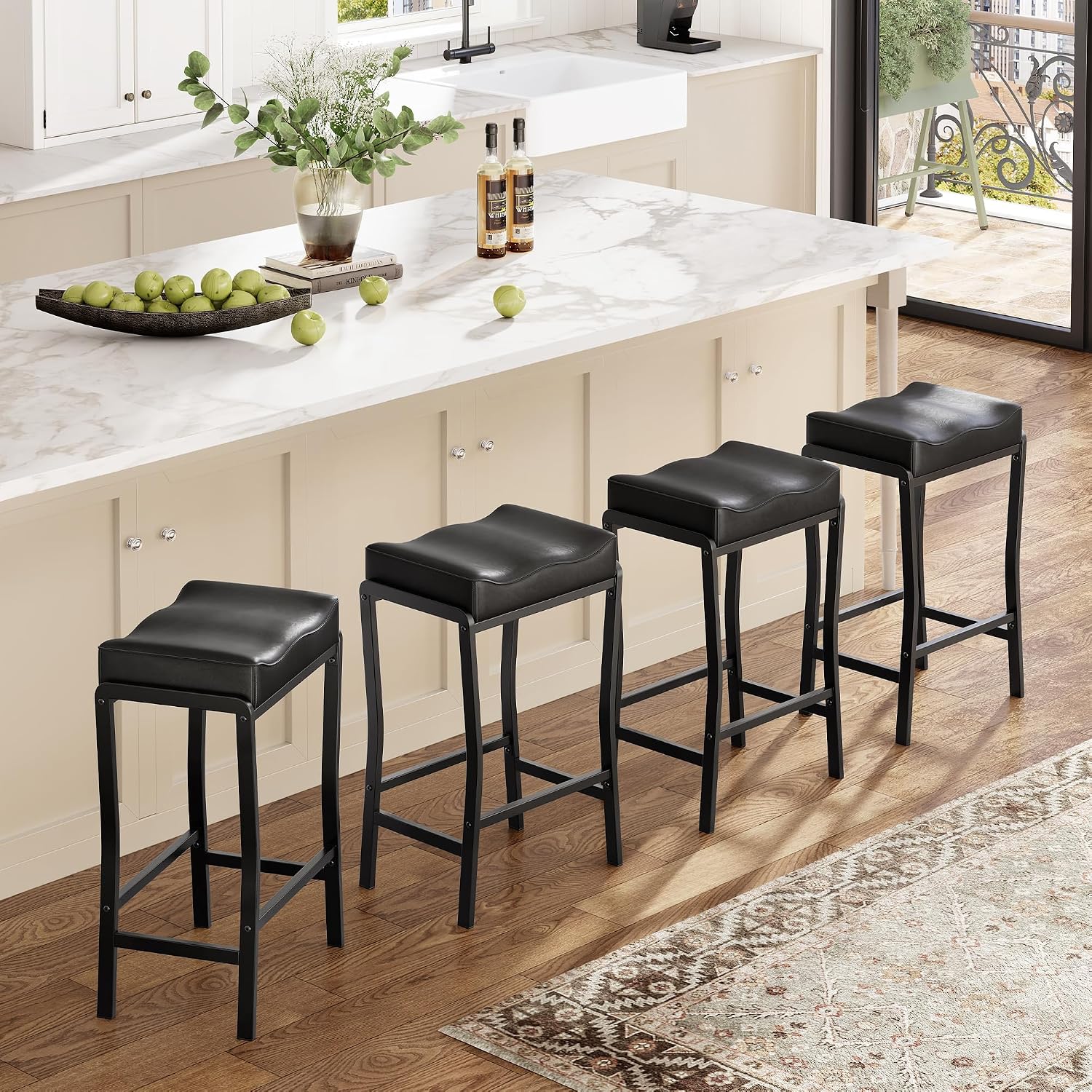 Counter Height Bar Stools Set  - Home Bar Lounge ulasan dan harga