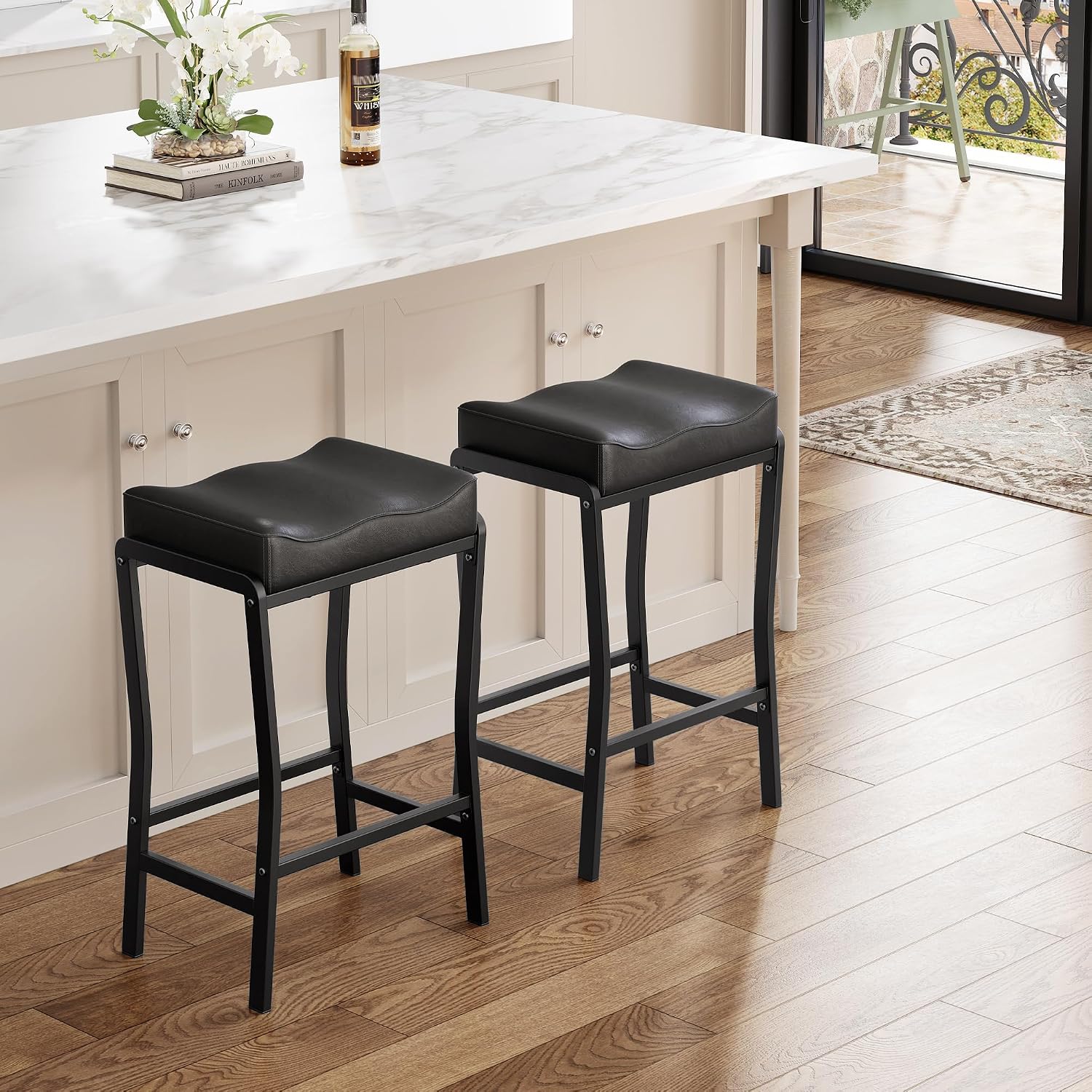 Counter Height Bar Stools Set  - Home Bar Lounge ulasan dan harga