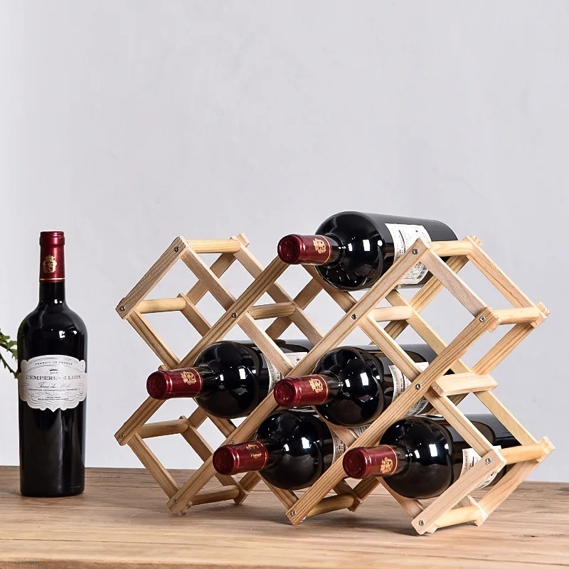 Stackable Wine Storage Shelves - Home Bar Set ulasan dan harga