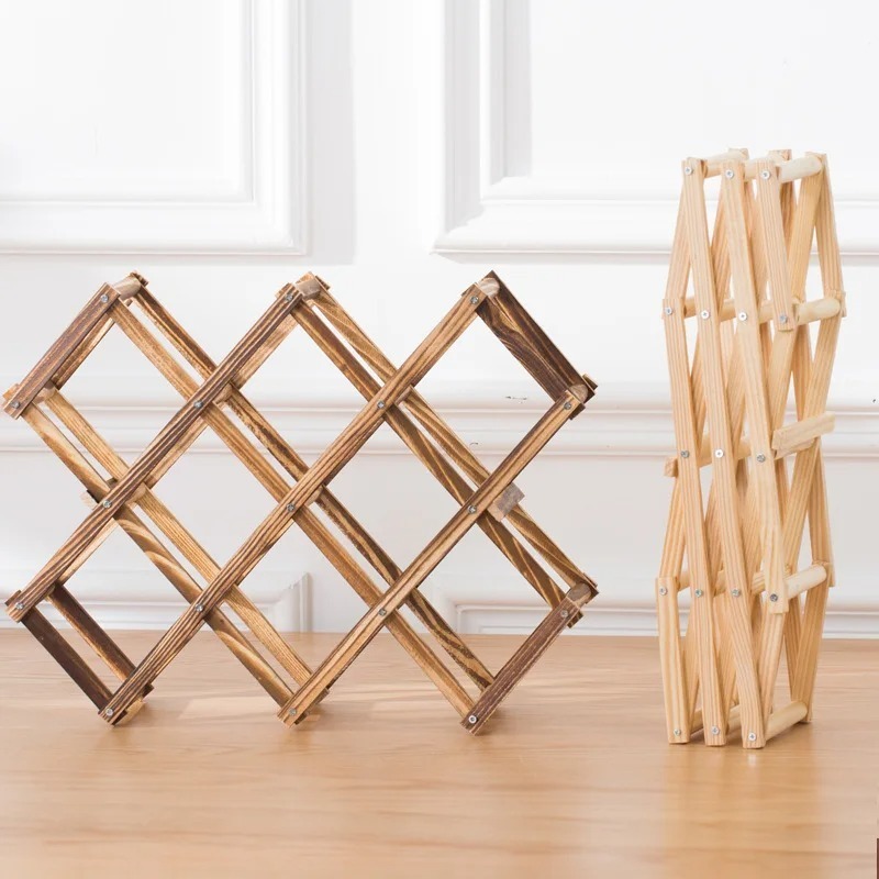 Stackable Wine Storage Shelves - Home Bar Set ulasan dan harga