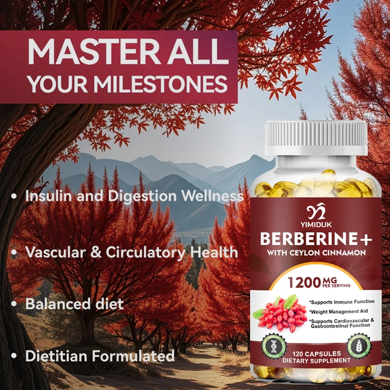 High-Potency Berberine Capsule - Bitters Bottle Set ulasan dan harga