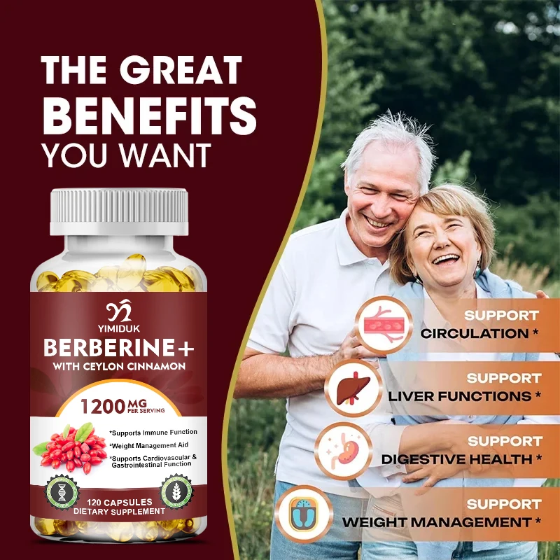 High-Potency Berberine Capsule - Bitters Bottle Set ulasan dan harga